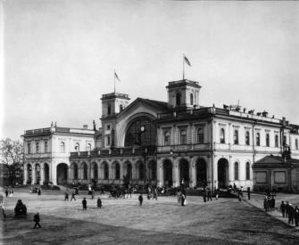 Baltiisky Railway Station. Photo, 2nd half of the 19th century.