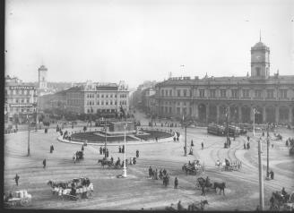 Знаменская площадь. Фото. Между 1910 и 1912