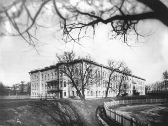 Здание Ортопедического института. Фото К.К.Буллы. 1907