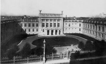 Building of the Nikolaevksaya Academy of the General Staff. Photo, the early 20th century.
