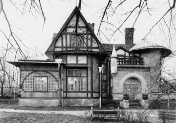 Art Nouveau. The summer residence of E. K. Hauswald on Kamenny Island.