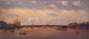 Вид на Литейный мост в Петербурге. Картина П.П.Верещагина. 1870-е