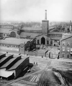 Steel Works. Photo, the late 19th century.