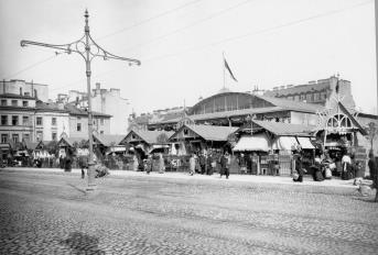 Maltsevsky Market. Photo by F.Alexandrov. 1900s.