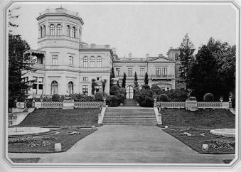 Дворец великого князя Михаила Николаевича в Михайловке. Фото 1890-х гг.