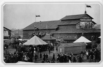Open-air Festival on the Semenovsky Parade-ground. Photo by K.K.Bulla. 1890s.