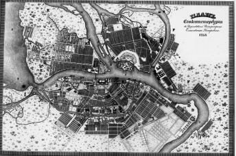 План Санкт-Петербурга. 1753