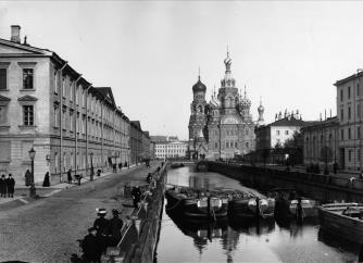 Екатерининский канал. Фото ок. 1907.