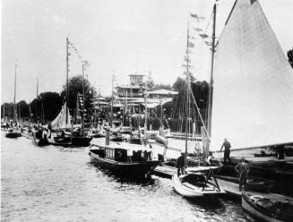 Яхт-клуб на Крестовском острове. Фото 1900-х гг.