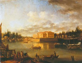 Семен Ф. Щедрин. Вид на Каменноостровский дворец. 1803