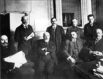 Members of 4th State Duma Provisional Committee. March, 1917.