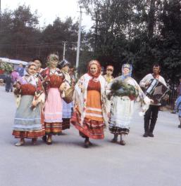Фольклорный фестиваль вепсов.