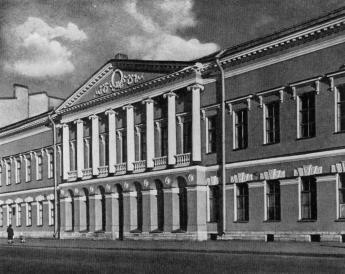 Д.Кваренги. Дом Иностранной коллегии на Английской набережной. 1782-83