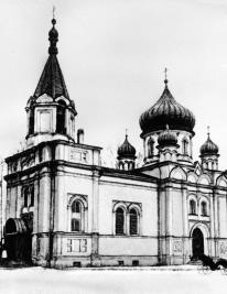 Церковь вмч. Димитрия Солунского на Большеохтинском кладбище
