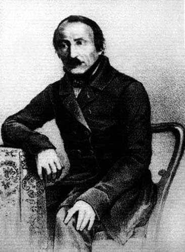 Андрей Иванович Борисов.
Литография А.Т.Скино 1858 с дагеротипа конца 1840-х.
