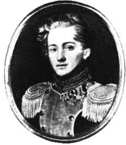 Александр Федорович фон-дер Бриген.
Неизвестный художник. 1820-е.
