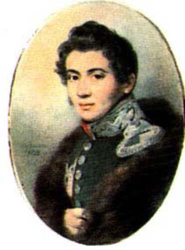 Никита Михайлович Муравьев.
П.Ф.Соколов. 1824.
