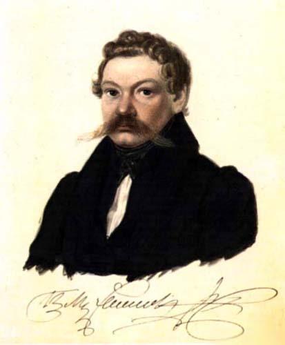 Петр Александрович Муханов.
Акварель Н.А.Бестужева. 1832-1833.

