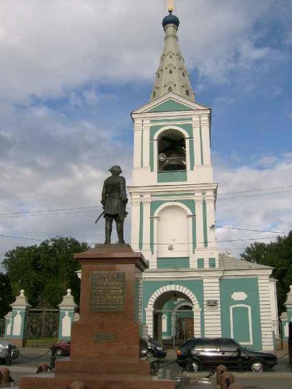 СПБ Сампсониевский собор статуя