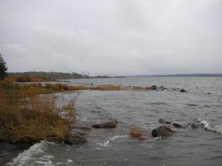 Финский залив у г. Приморска.