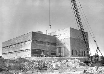 Строительство Северной водопроводной станции, нач. 1980-х гг.