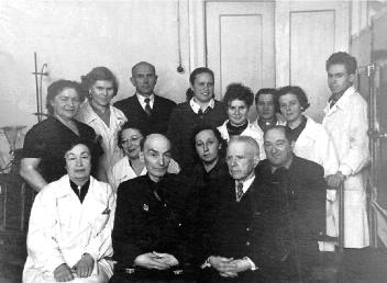 Личный состав Центральной лаборатории в 1953 г.