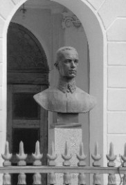 Bust of D.M. Karbyshev, the