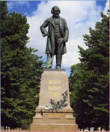 Памятник М.И. Глинке. 1906. Скульптор Р.Р. Бах