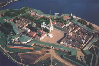 Петропавловская крепость.