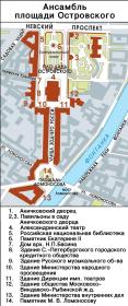 Ostrovskogo Square ensemble.