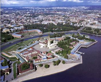 Петропавловская крепость.