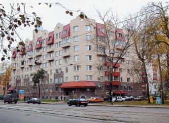 Проспект Энгельса. Жилой дом.