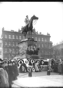 Памятник вел. кн. Николаю Николаевичу. Фото 1914