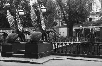 Банковский мост через канал Грибоедова.