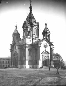 Благовещенская церковь лейб-гвардии Конного пол-ка. Фото 1913.