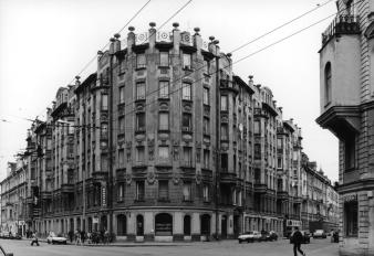 House on Zverinskaya Street, where N.S.Tikhonov lived.