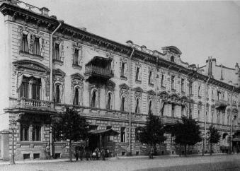 Здание штаба Отдельного корпуса жандармов (Фурштатская ул., 40). Фото 1914.