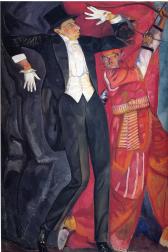 B.D.Grigoryev. The Portrait of V.E.Meyerhold. 1916.