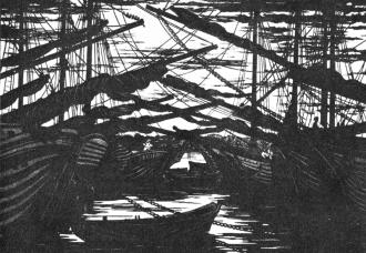 A.P.Ostroumova-Lebedeva. The Ropes. 1917.