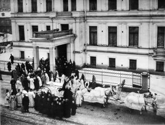 Похороны С. Ю. Витте. Фото 1915.
