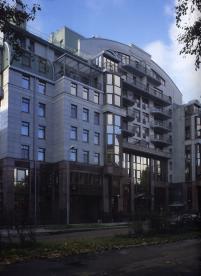 Contemporary architecture. Evrosib Multifunctional Complex (4 Michurinskaya Street).