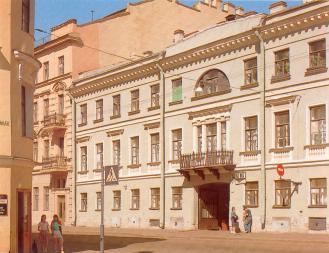 Дом, где жили Карамзины.