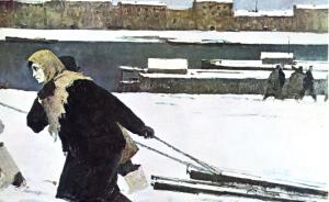 B.S.Ugarov. A Leningrad Woman. In 1941. 1961.