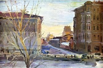 V.V.Pakulin. Demidov Lane. 1943.