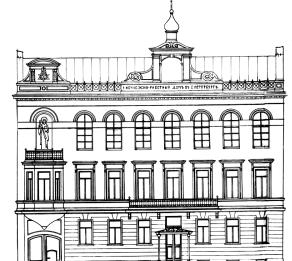 Здание 1-го ночлежного работного дома. Авторский проект