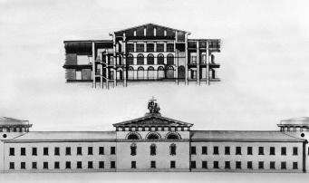 Литовский замок. Проект И. И. Шарлеманя