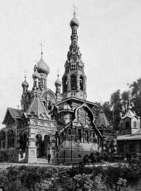 Церковь прп. Марии на Большеохтинском кладбище