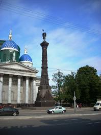 Колонна Славы. 1886/2005. Архитектор Д.И. Гримм. Скульптор П.И. Шварц