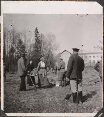 Семья Николая II в 1917 году