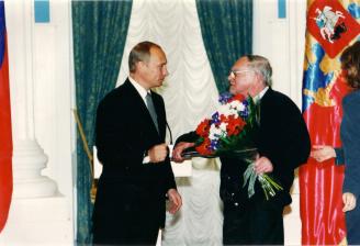 A.A. Kedrinsky, the chief architect of the State Museum-Reserve "Tsarskoye Selo", the author of the project of the reconstruction of the Amber Room, who was awarded the Prise of the President of Russia in  literature and arts.